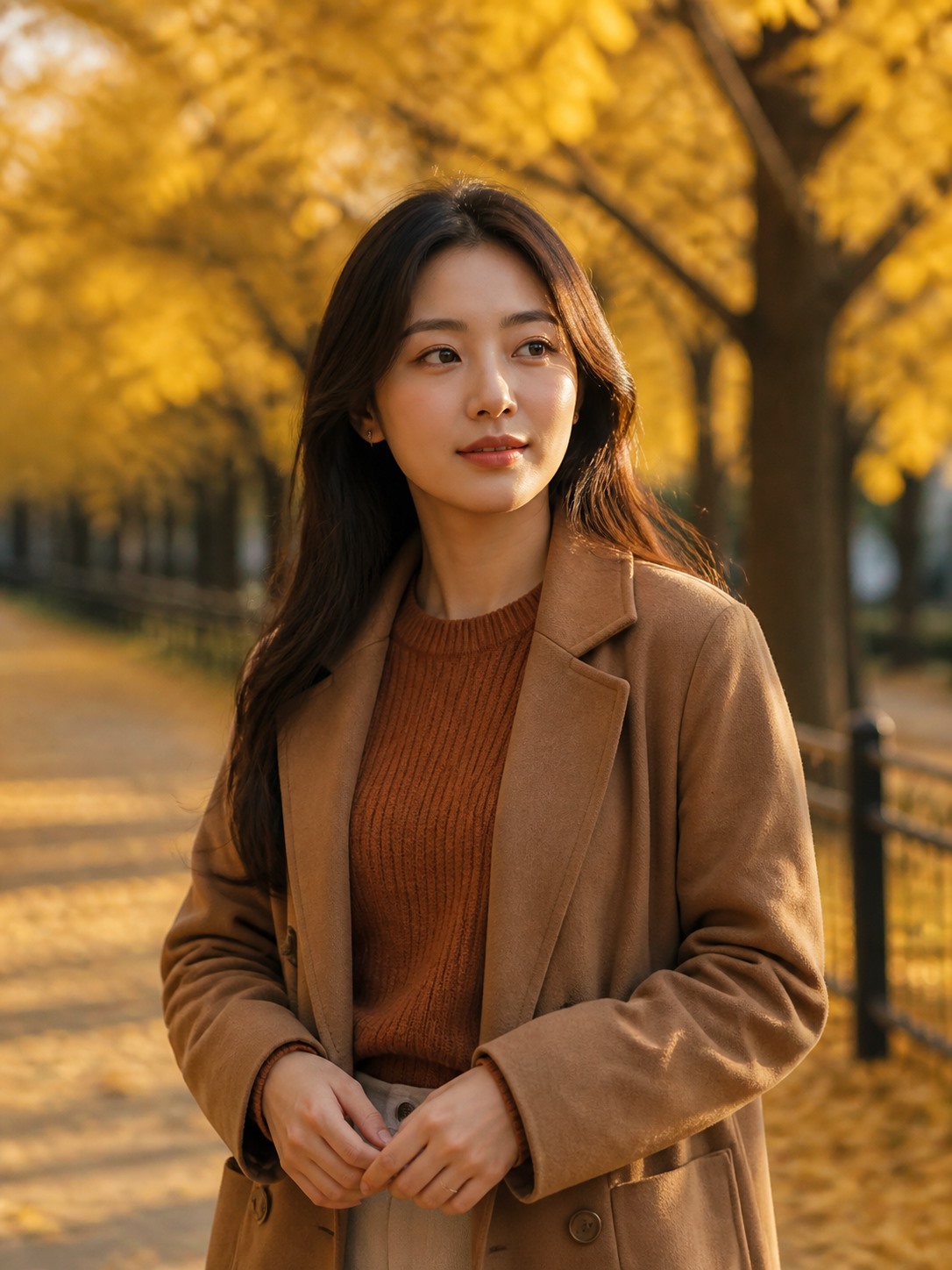 银杏秋日写真