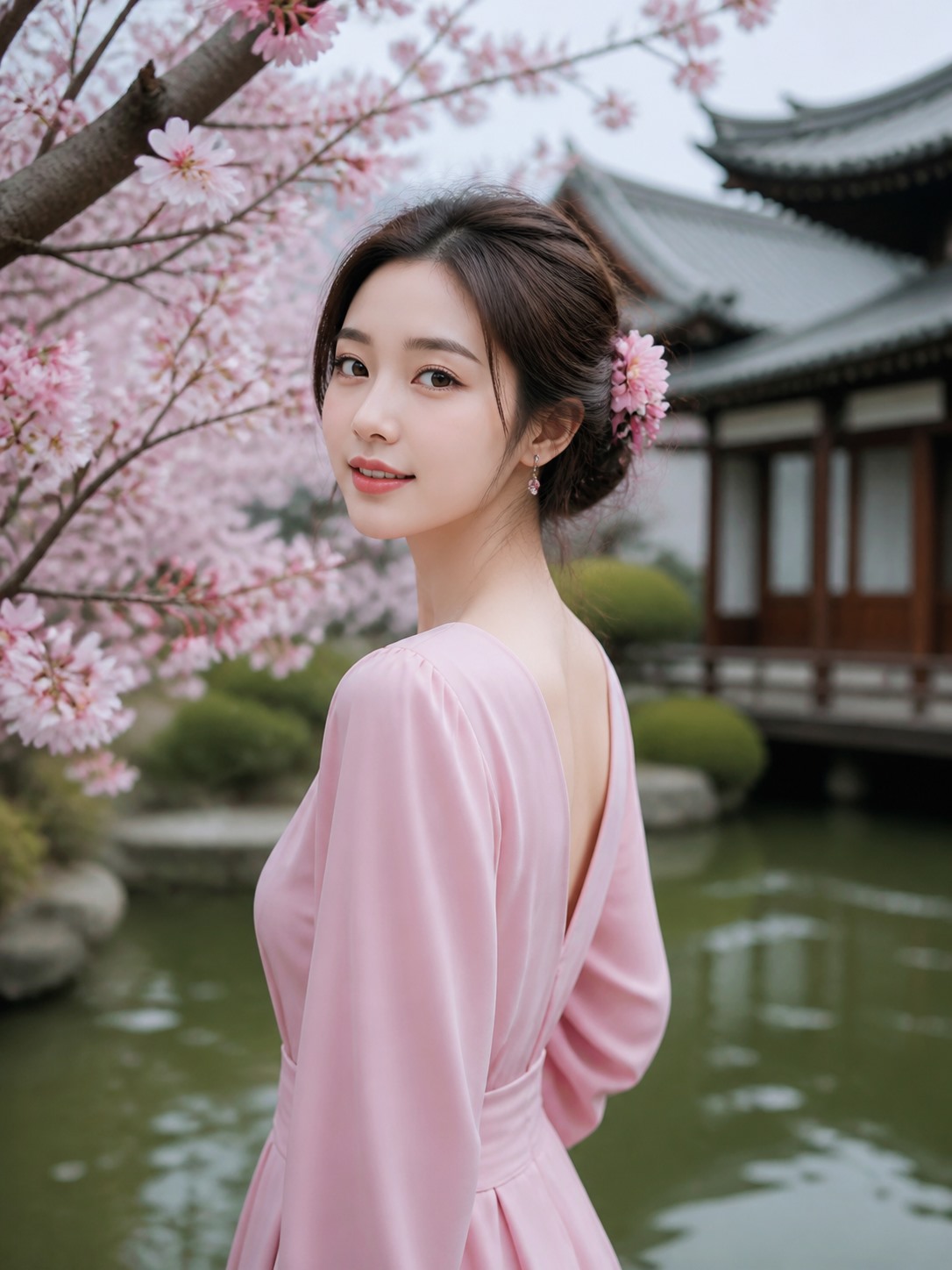 樱花春日写真