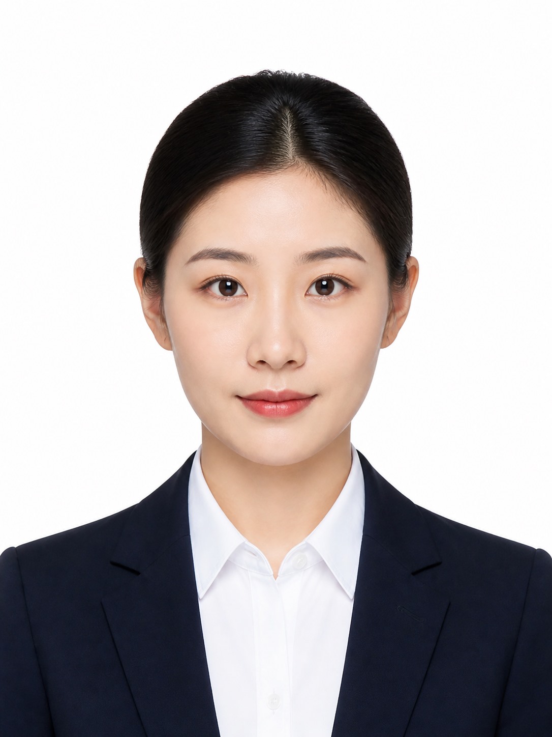 白底职业证件照