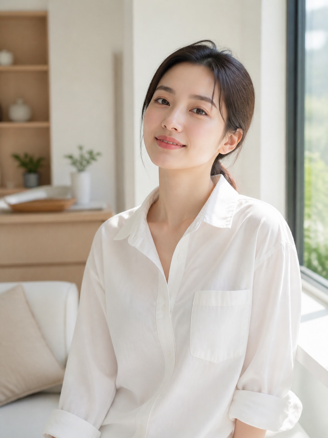 日系氧气少女